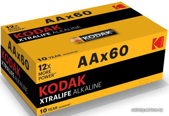 

Батарейка Kodak Xtralife Alkaline AA LR6 60S (60 шт)