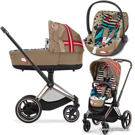

Универсальная коляска Cybex Priam 4.0 (3 в 1, Cybex By Karolina Kurkova)