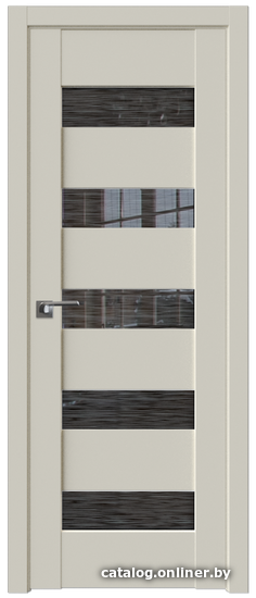 

Межкомнатная дверь ProfilDoors 29U 90x200 (магнолия сатинат, стекло дождь черный)