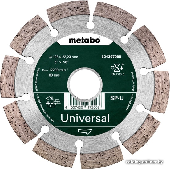 

Отрезной диск алмазный Metabo 624296000