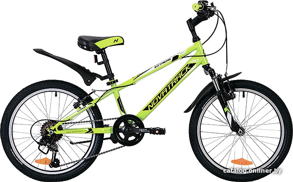 

Детский велосипед Novatrack Extreme 20 (зеленый/черный, 2019)