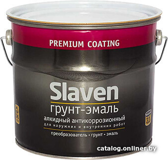 

Эмаль Slaven По ржавчине 3.2 кг (коричневый)