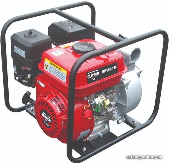 

Мотопомпа ELITECH МБ 600Д50