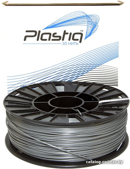 

Пластик PlastiQ PLA 1.75 мм 900 г (серый)