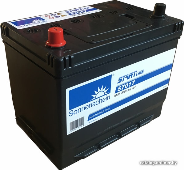 

Автомобильный аккумулятор Sonnenschein StartLine 57017 (70 А·ч)