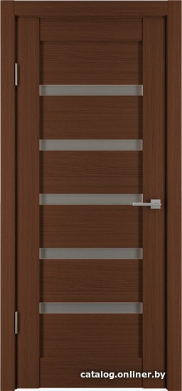 

Межкомнатная дверь IstokDoors Горизонталь-5 ДЧ 60x200 (каштан мелинга/стекло бронза)