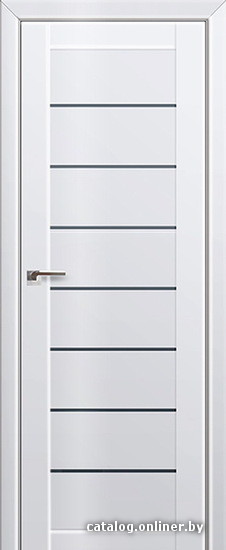 

Межкомнатная дверь ProfilDoors 71L 60x200 (графит/белый люкс)