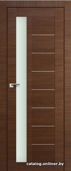 

Межкомнатная дверь ProfilDoors 37X 90x200 (малага черри кроскут/стекло матовое)
