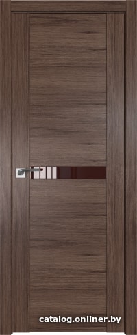 

Межкомнатная дверь ProfilDoors 2.01XN 80x200 (салинас темный, стекло Lacobel Коричневый лак)