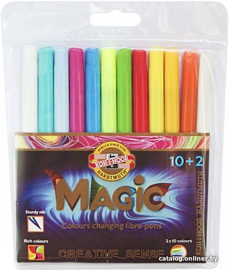 

Фломастеры Koh-i-Noor Magic 771612AB01TE (12 шт)