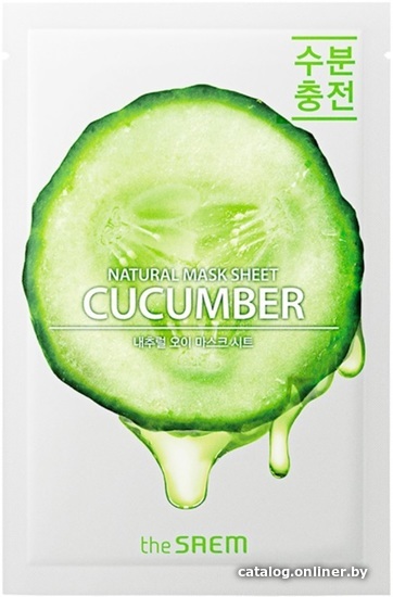 

The Saem Маска для лица тканевая Natural Cucumber (21 мл)