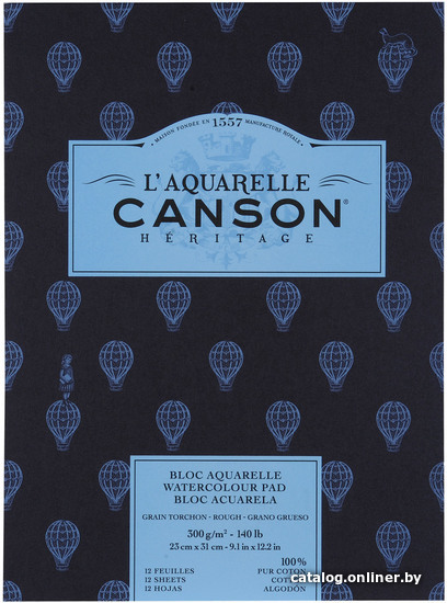

Набор бумаги для рисования Canson Heritage 100720020 (12 л)