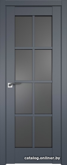 

Межкомнатная дверь ProfilDoors 101U 90x200 (антрацит/стекло графит)