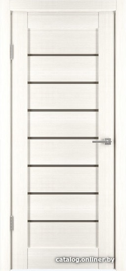 

Межкомнатная дверь IstokDoors Горизонталь-6 ДЧ 60x200 (бьянко/стекло бронза)
