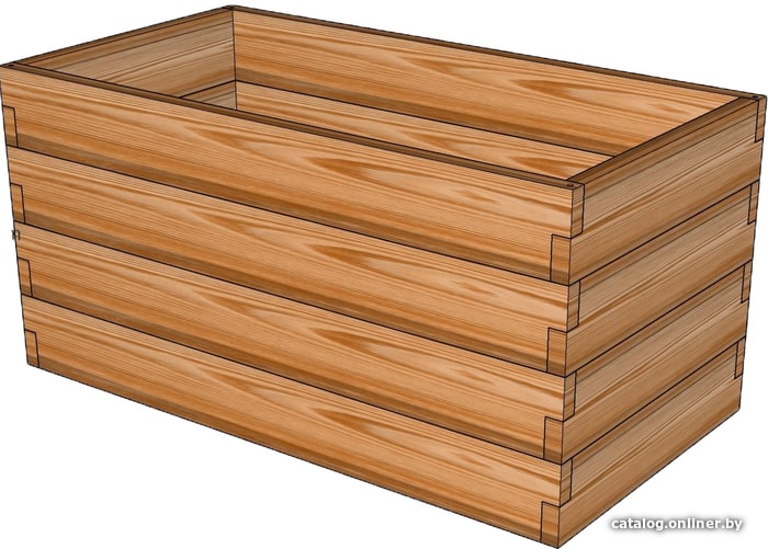 

Ящик для рассады Terra Высокая грядка из лиственницы 150x75x56