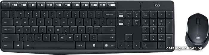 

Клавиатура + мышь Logitech Wireless Combo MK315 Quiet (нет кириллицы)