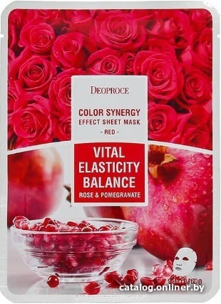 

Deoproce Тканевая маска Color Synergy Effect Sheet Mask Red 20 г