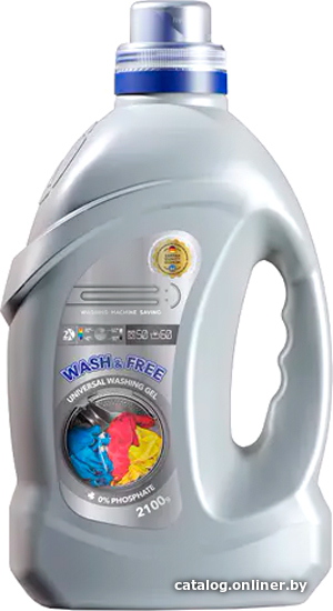 

Гель для стирки Wash & Free Универсальный 2.1 кг