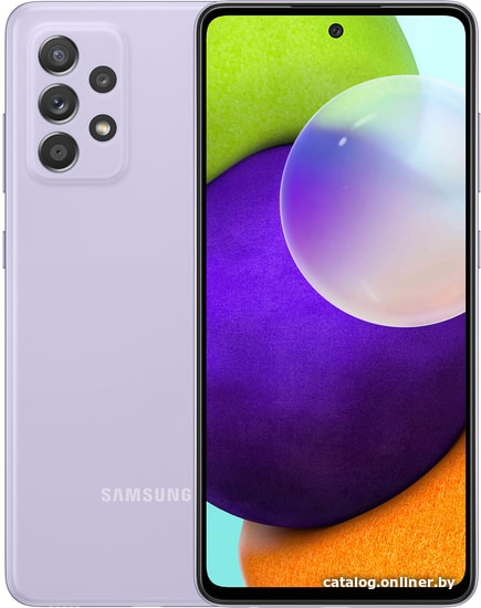 

Смартфон Samsung Galaxy A52 5G SM-A5260 6GB/128GB (лаванда)