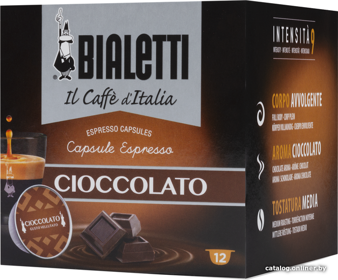 

Кофе в капсулах Bialetti Cioccolato 12 шт