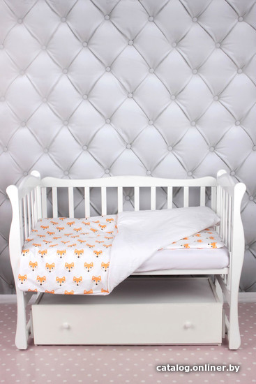 

Постельное белье Amarobaby Baby Boom КПБ-3-Lucky (белый/оранжевый)