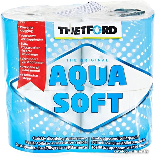 

Туалетная бумага Thetford Aqua Soft (4 рулона)