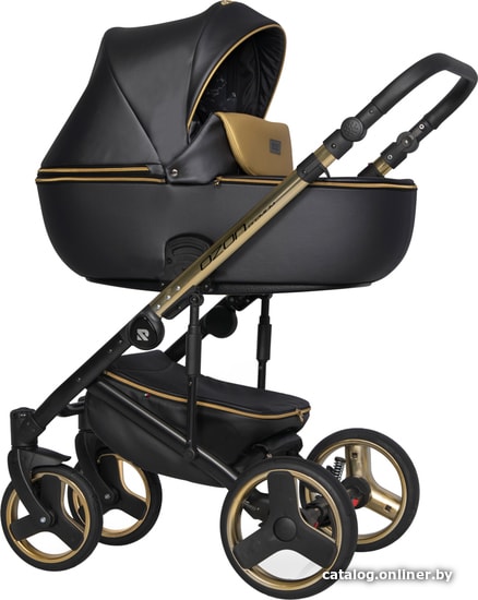 

Универсальная коляска Riko Ozon Premium (2 в 1, 34 gold black)