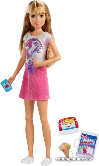

Кукла Barbie Skipper Babysitters INC Doll & Accessories FXG91