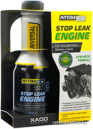 

Присадка в масло Xado AtomEx Stop Leak Engine 250мл