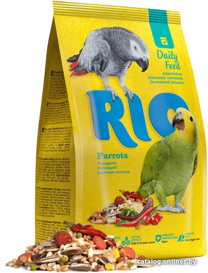 

Корм для птиц Rio Основной рацион 4602533781133 0,5 кг