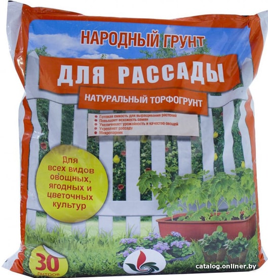 

Грунт Народный грунт Для рассады 4607049610823 (30 л)