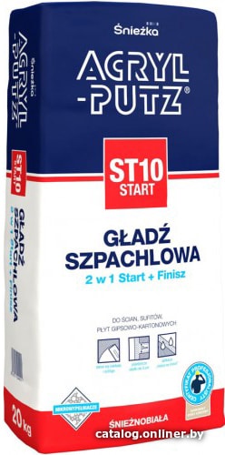 

Шпатлевка Sniezka Acryl-Putz Start EX ST10 2.5 кг (белый)