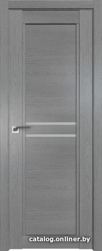 

Межкомнатная дверь ProfilDoors 2.75XN 60x200 (грувд серый, стекло матовое)