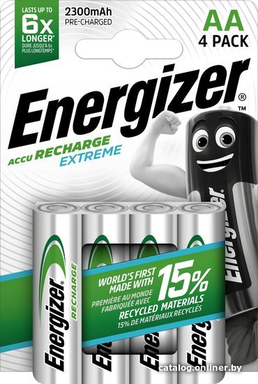 

Аккумулятор Energizer Recharge Extreme AA 2300mAh 4 шт.