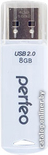 

USB Flash Perfeo C06 8GB (белый) [PF-C06W008]