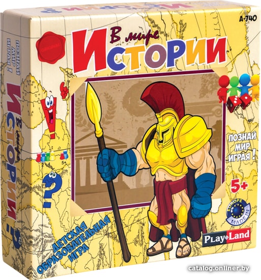 

Настольная игра Play Land В мире Истории A-740