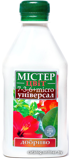 

Удобрение Мистер Цвет Универсальное 300 мл