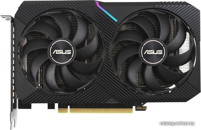 

Видеокарта ASUS Dual GeForce RTX 3060 Ti V2 Mini 8GB GDDR6 LHR