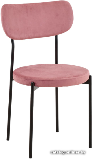 

Стул Stool Group Барбара (велюр пыльно-розовый/черный)