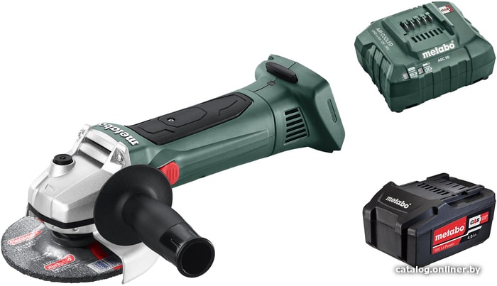 

Угловая шлифмашина Metabo W 18 LTX 125 T04155 (с 1-м АКБ 4 Ah)