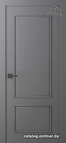 

Межкомнатная дверь Belwooddoors Ламира 2 80 см (эмаль графит)