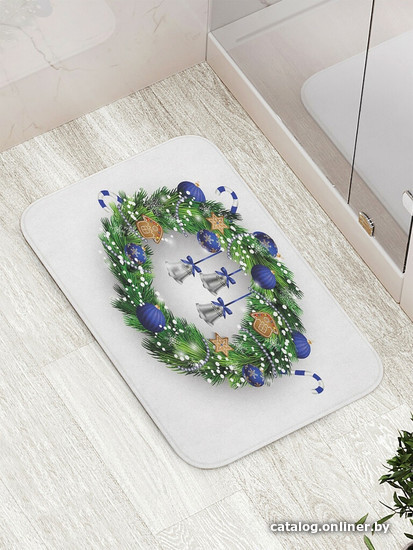 

Коврик для ванной JoyArty Игрушечный венок bath_21511