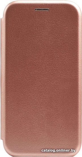 

Чехол для телефона EXPERTS Winshell Book для Samsung Galaxy A21 (розово-золотой)