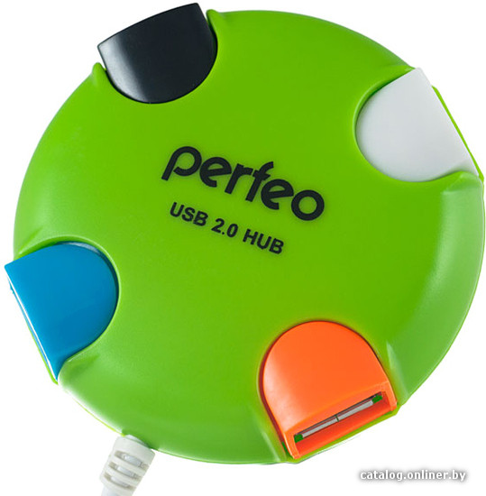 

USB-хаб Perfeo PF-VI-H020 (зеленый)