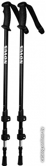 

Треккинговые палки Novus NTP-01 65-135 (черный)