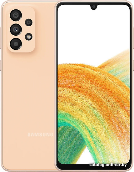 

Смартфон Samsung Galaxy A33 5G SM-A336E/DSN 8GB/128GB (персиковый)