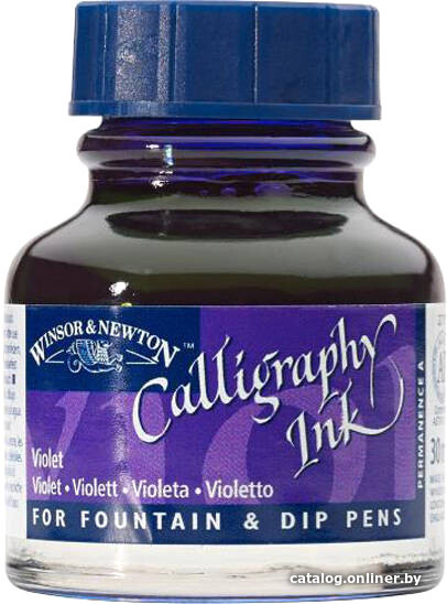 

Тушь художественная Winsor & Newton 1111688 (30 мл, фиолетовый)