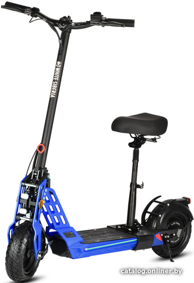 

Электросамокат White Siberia Taiga 3 1000W Blubberry (синий)