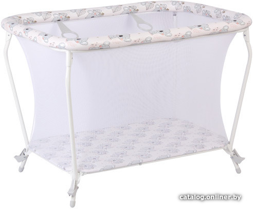 

Игровой манеж Polini Kids Classic Коала (серый)