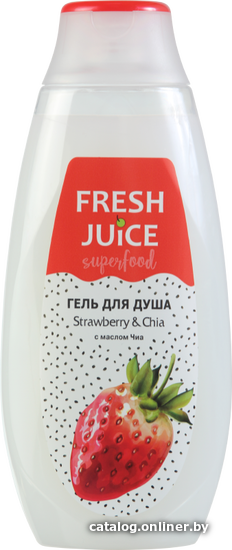 

Fresh Juice Гель для душа Superfood Strawberry & Chia 400 мл